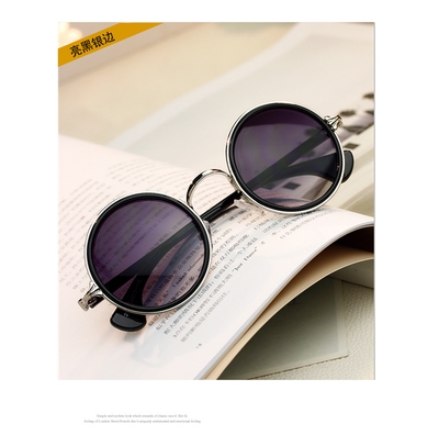 Детски слънчеви очила за момчета и момичета в ретро стил - лилави, бели, розови рамки