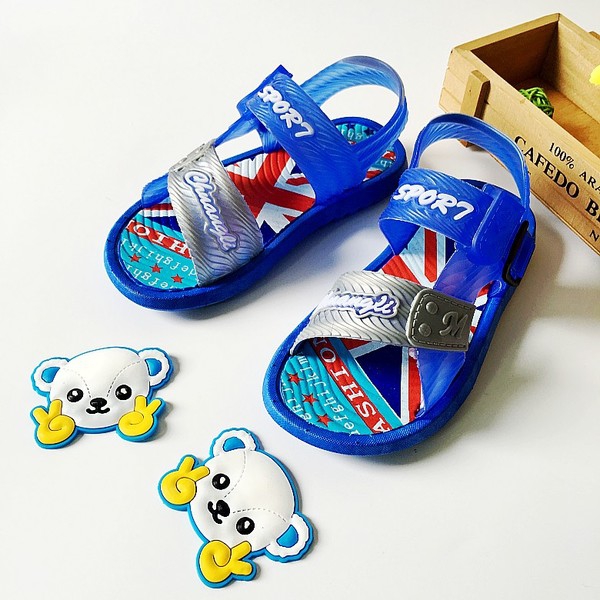 σανδάλια παιδιά για τα αγόρια-2 μοντέλα: το μπλε και γκρι.