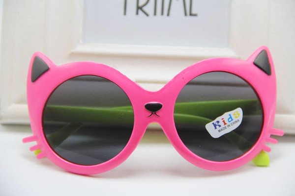 Детски очила за малки момчета и момичета с ушенца - сини, червени, жълти, зелени рамки