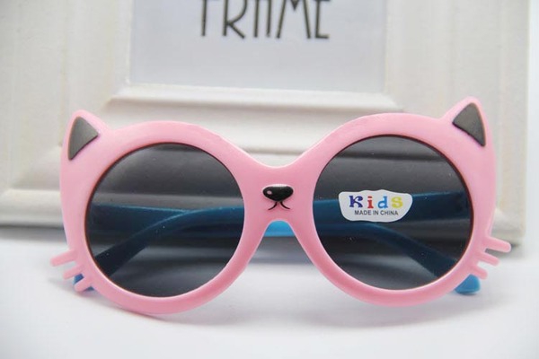 Детски очила за малки момчета и момичета с ушенца - сини, червени, жълти, зелени рамки