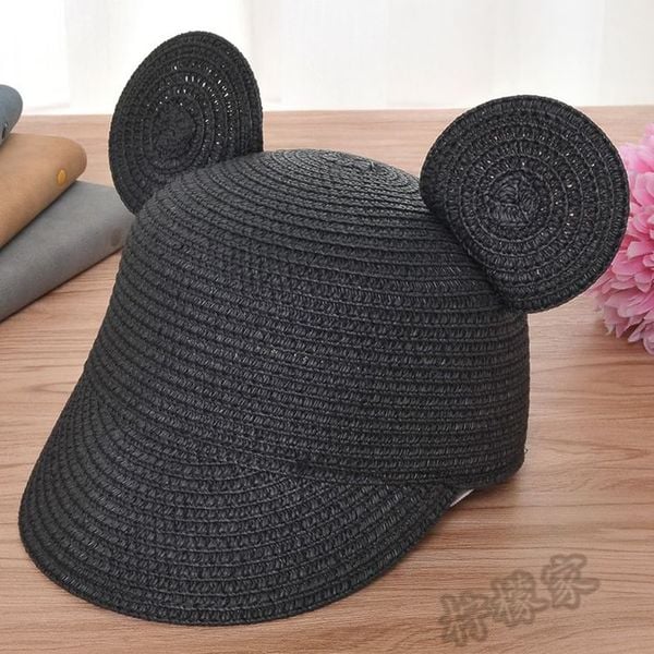 Детски шапки за момичета с ушички - 8 цвята