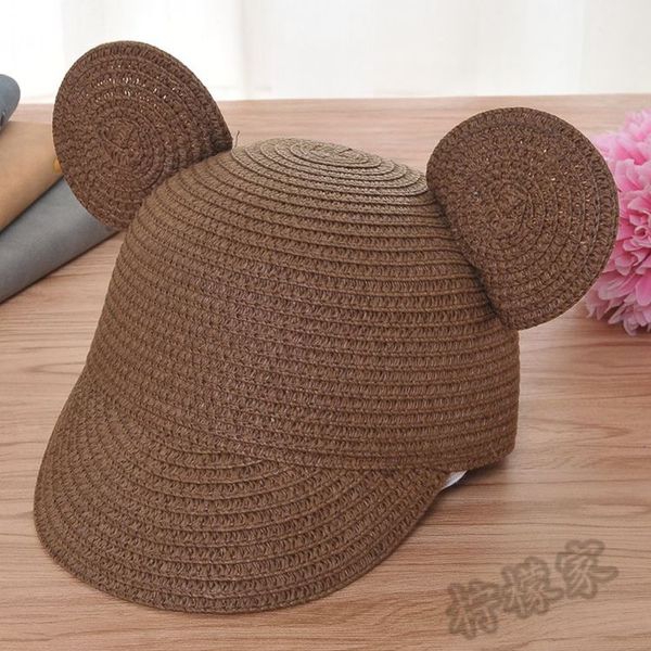 Детски шапки за момичета с ушички - 8 цвята