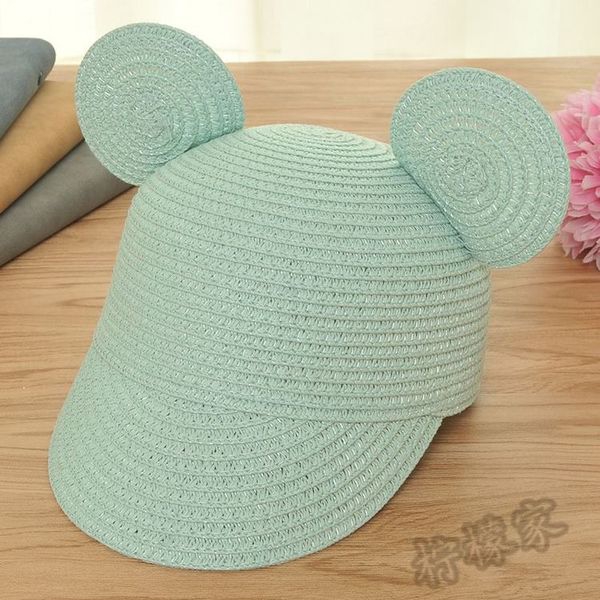 Детски шапки за момичета с ушички - 8 цвята