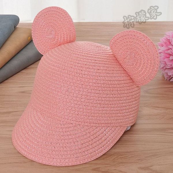 Детски шапки за момичета с ушички - 8 цвята