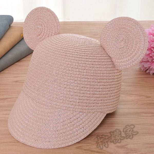 Детски шапки за момичета с ушички - 8 цвята