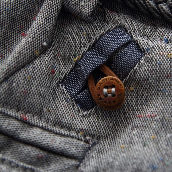 Детски костюм риза с къс ръкав и панталон