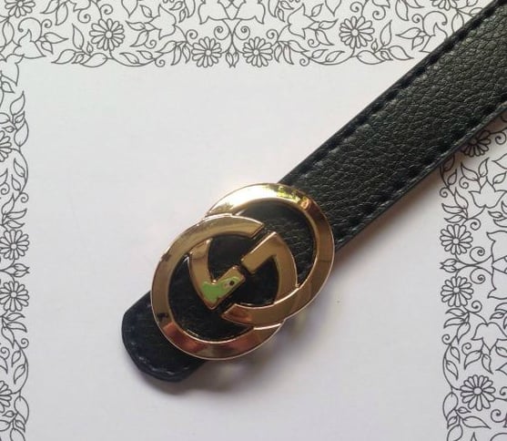 Детски колани от изкуствена кожа - черни, кафяви, бели - за момчета и момичета с декоративни катарами