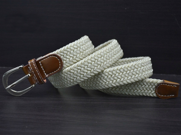 Детски еластични тънки колани за момчета и момичета - сини, кафяви, цветни - 95 - 108 см дължина; ширина: 2.5 см