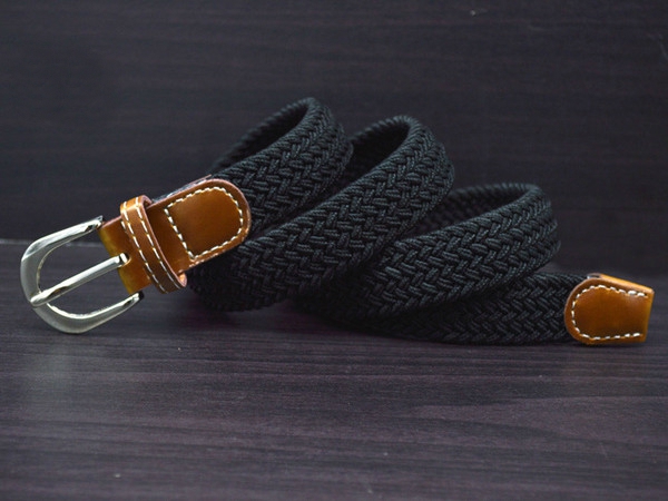 Детски еластични тънки колани за момчета и момичета - сини, кафяви, цветни - 95 - 108 см дължина; ширина: 2.5 см