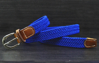 Детски еластични тънки колани за момчета и момичета - сини, кафяви, цветни - 95 - 108 см дължина; ширина: 2.5 см