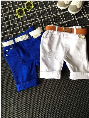 Детски къси цветни панталони за момчета