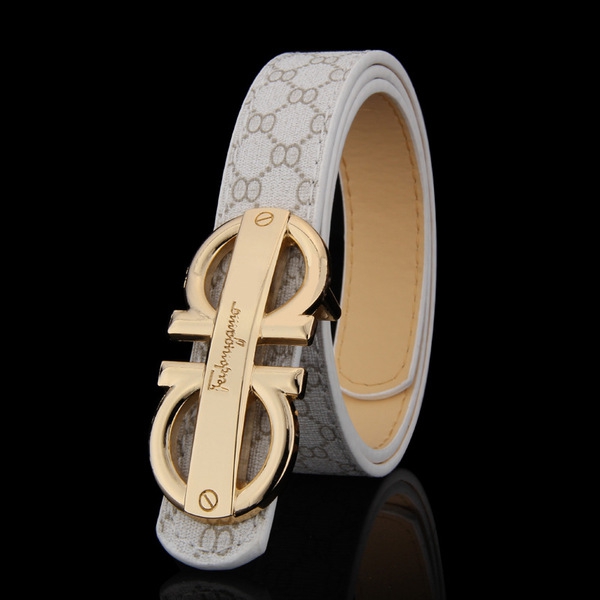 Детски колани за момичета - три варианта в сиви и кафяви модели