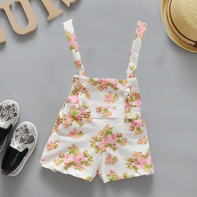 Παιδικό σετ φόρμες με λουλούδια και μπλούζα