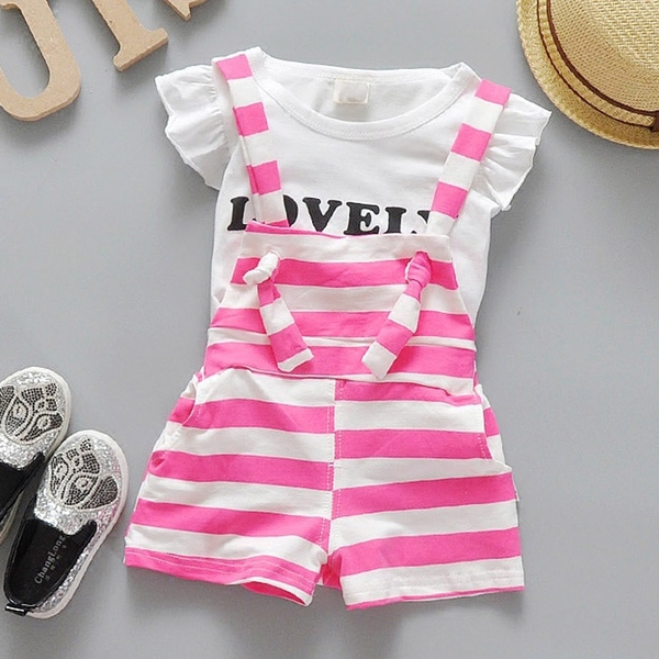 Παιδικό σετ φόρμες με λουλούδια και μπλούζα