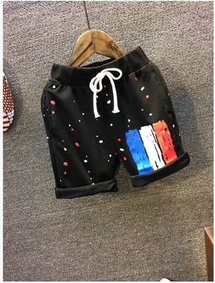 Λευκό και μαύρο παιδικό σετ για τα αγόρια 