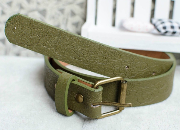 Детски класически колани от изкуствена кожа за момчета и момичета - червени, черни с цветенца