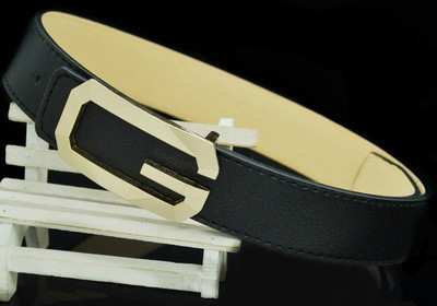 Детски колан от изкуствена кожа за момчета и момичета - червен, син, кафяв, бял и черен - G катарама