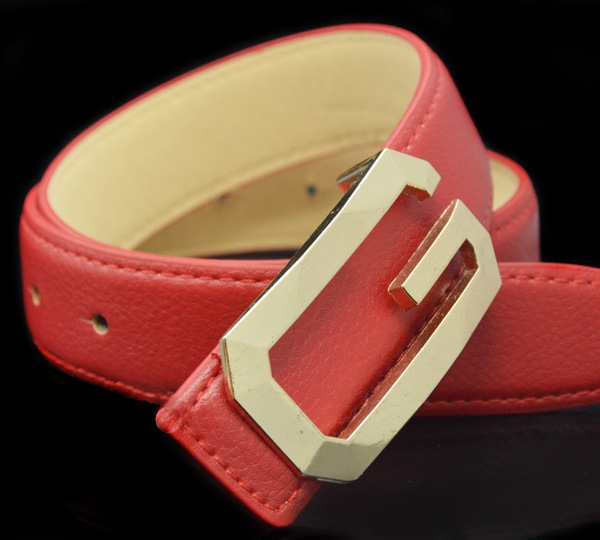 Детски колан от изкуствена кожа за момчета и момичета - червен, син, кафяв, бял и черен - G катарама