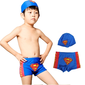 Детски бански за момчета Superman