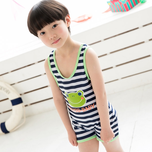 Детски бански за момчета - с анимации на маймунка,пират,жабка и звезди