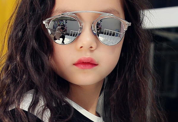 Детски очила за момичета - жълт,син,бял,черен и син цвят