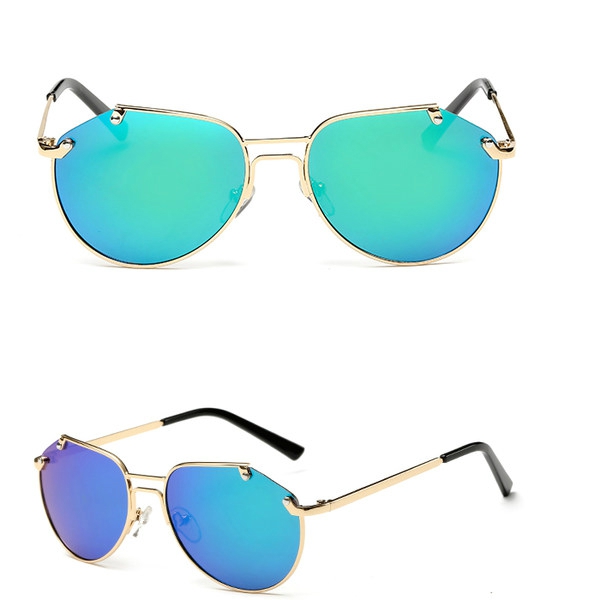 Детски очила за момичета в 2 модела - син,оранжев,кафяв,лилав,сив и черен цвят 