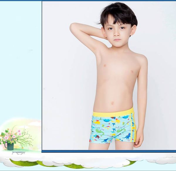 Детско долнище бански за момчета с морски мотиви