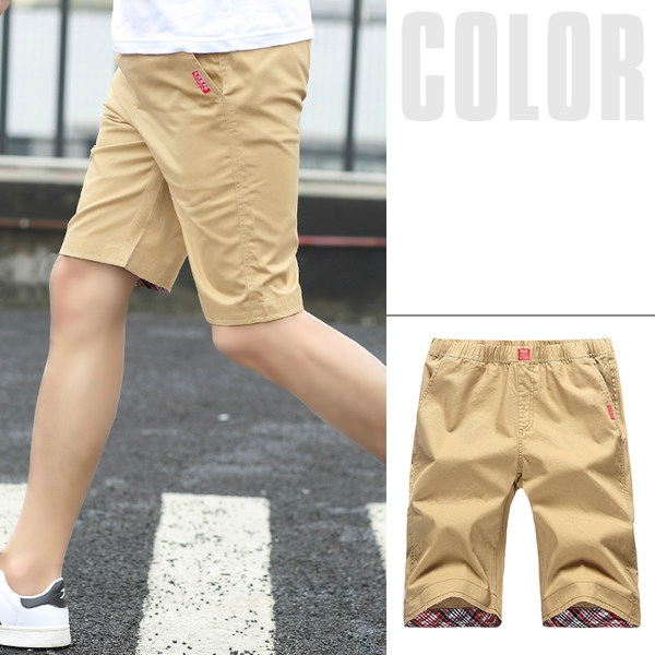 Ανδρικά σορτς - μπλε, μπεζ, κόκκινο, πορτοκαλί και πράσινο