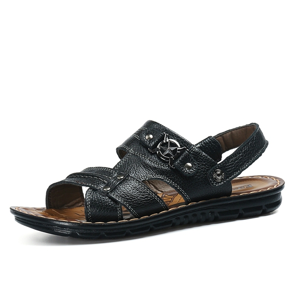 Мъжки кожени сандали и чехли