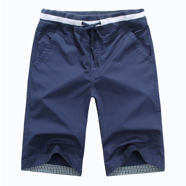 Мъжки летни къси панталони в син,бял,черен и бежов цвят 