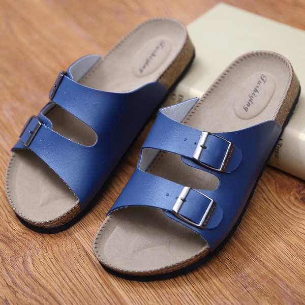 Мъжки чехли от изкуствена кожа : 5 различни модела: 