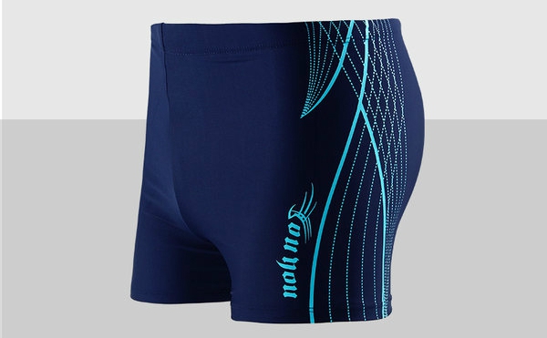 Μαγιό των ανδρών σε μπλε και μαύρο - 2 μοντέλα