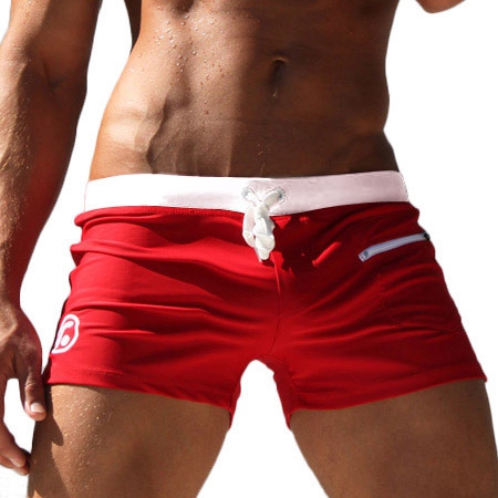 Мъжки бански в черен,червен,оранжев и син цвят - 5 модела 