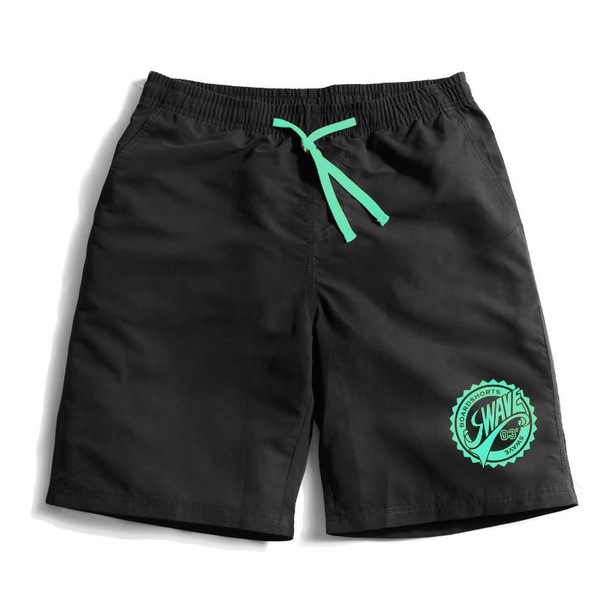 Αντρικό αρσενικό μαγιό που στεγνώνει γρήγορα - μαύρο, κόκκινο, πορτοκαλί, μπλε και καφέ