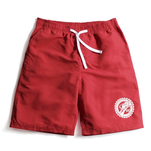 Αντρικό αρσενικό μαγιό που στεγνώνει γρήγορα - μαύρο, κόκκινο, πορτοκαλί, μπλε και καφέ