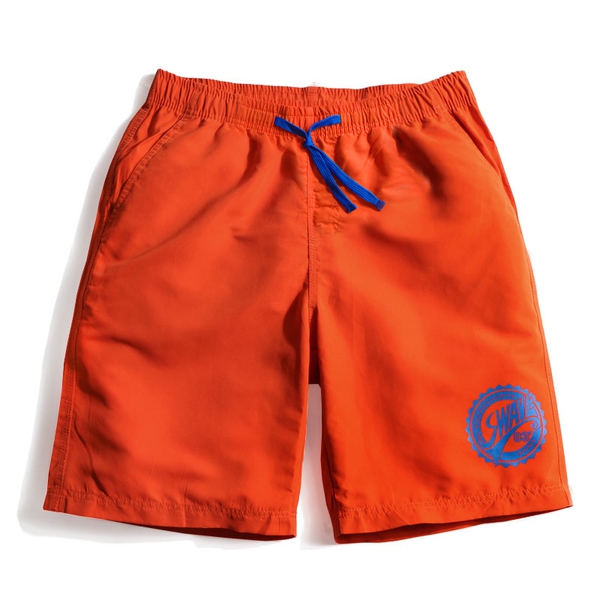 Αντρικό αρσενικό μαγιό που στεγνώνει γρήγορα - μαύρο, κόκκινο, πορτοκαλί, μπλε και καφέ