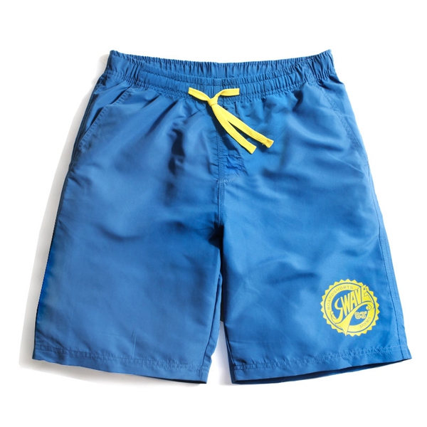 Αντρικό αρσενικό μαγιό που στεγνώνει γρήγορα - μαύρο, κόκκινο, πορτοκαλί, μπλε και καφέ