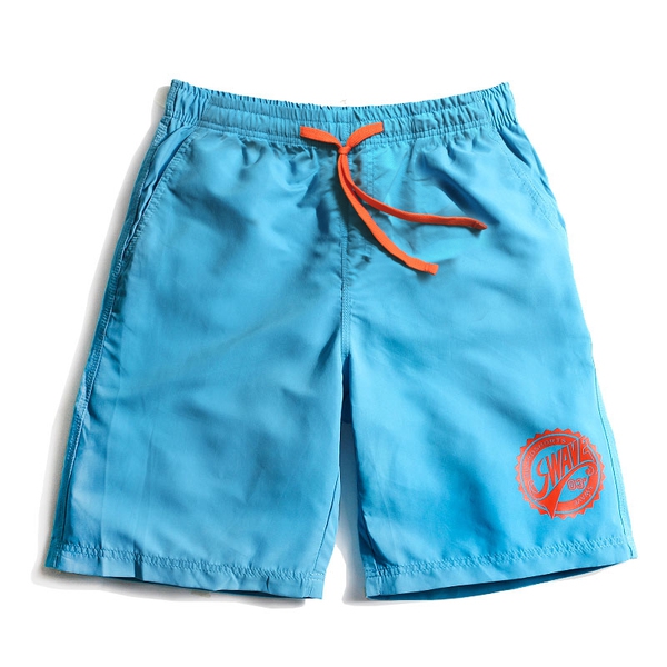 Αντρικό αρσενικό μαγιό που στεγνώνει γρήγορα - μαύρο, κόκκινο, πορτοκαλί, μπλε και καφέ