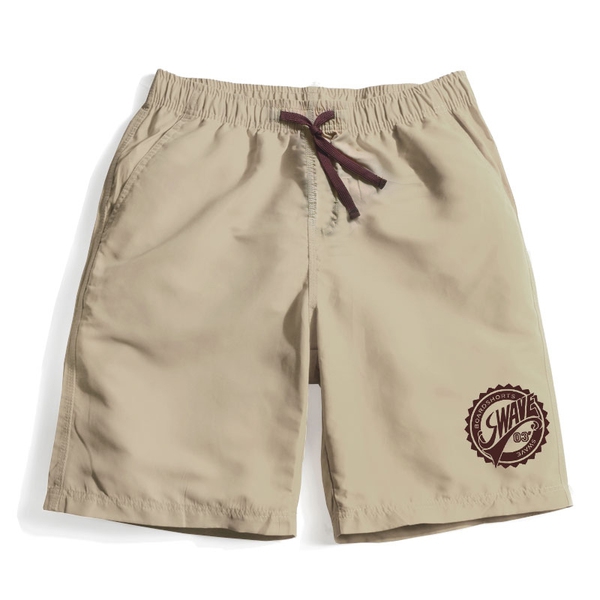 Αντρικό αρσενικό μαγιό που στεγνώνει γρήγορα - μαύρο, κόκκινο, πορτοκαλί, μπλε και καφέ