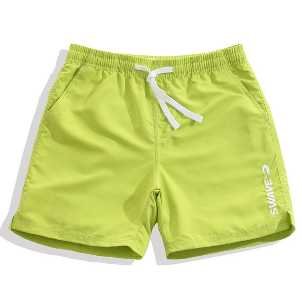 Мъжки шорти за плаж в зелен, тъмно син, син и оранжев