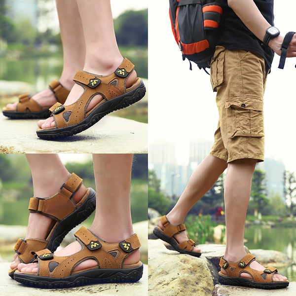 Για το  καλοκαίρι σανδάλια από δέρμα - 2 μοντέλα