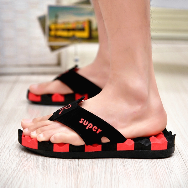 Мъжки летни дишащи чехли