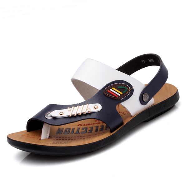 Мъжки сандали в 3 цветови комбинации подходящи за ежедневие