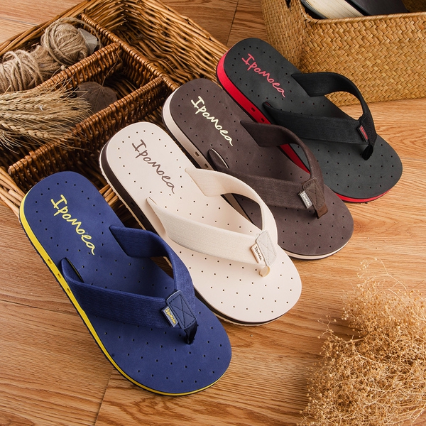 Мъжки чехли от плат: Бели, Сини, Кафяви, Черни