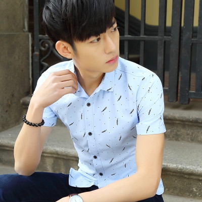 Летни меки  мъжки ризи  с къс ръкав - 18 модела 