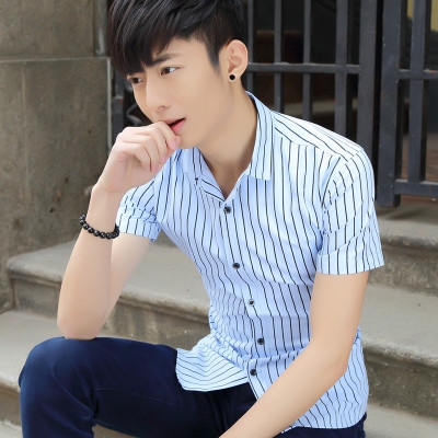 Летни меки  мъжки ризи  с къс ръкав - 18 модела 