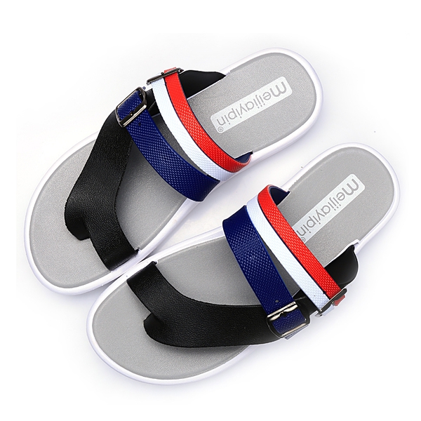 Мъжки чехли:4 цвята: Сини, Черни, кафяви, Бели