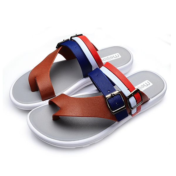 Мъжки чехли:4 цвята: Сини, Черни, кафяви, Бели