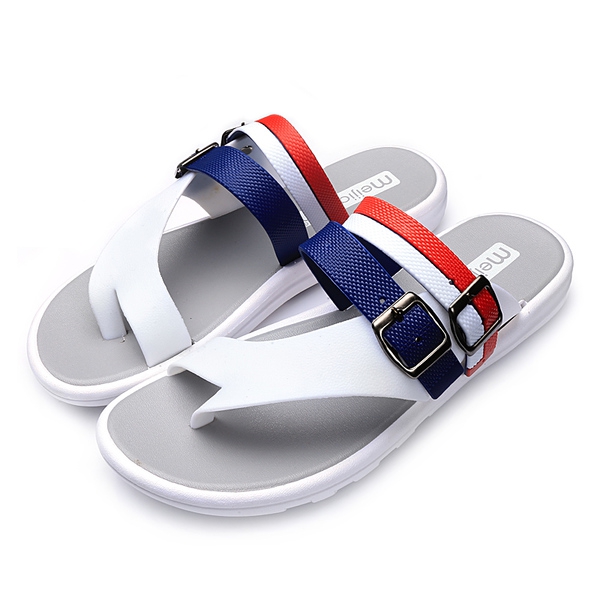 Мъжки чехли:4 цвята: Сини, Черни, кафяви, Бели