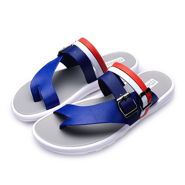 Мъжки чехли:4 цвята: Сини, Черни, кафяви, Бели